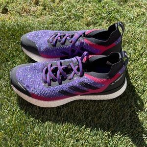 Womens Adidas TERREX TWO ULTRA PRIMEBLUE TRAIL RUNNING SHOES sz 7.5
